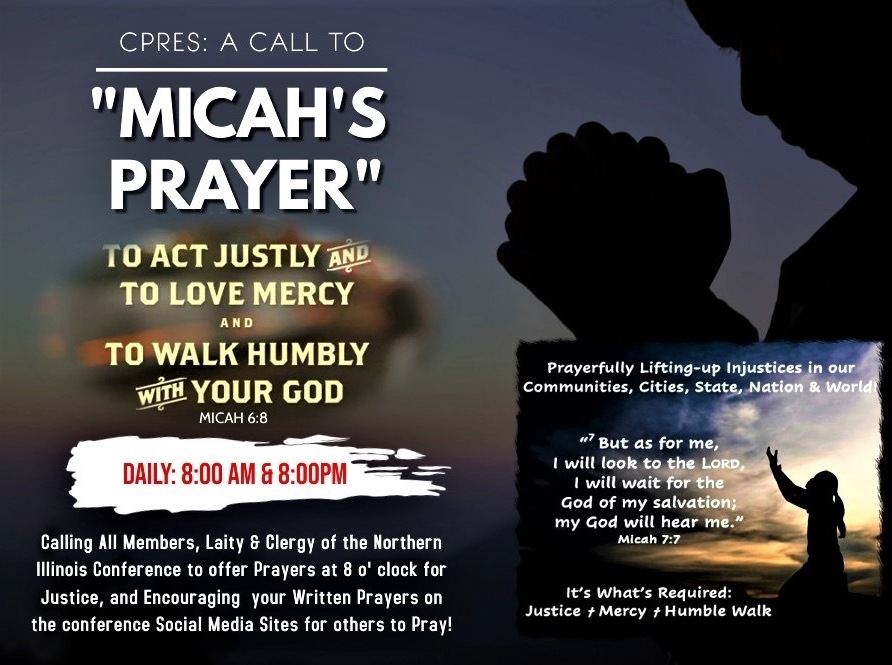 Cpres Micahs Prayer For Justice Flier