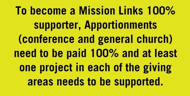100 Mission Link Supporter Pullout