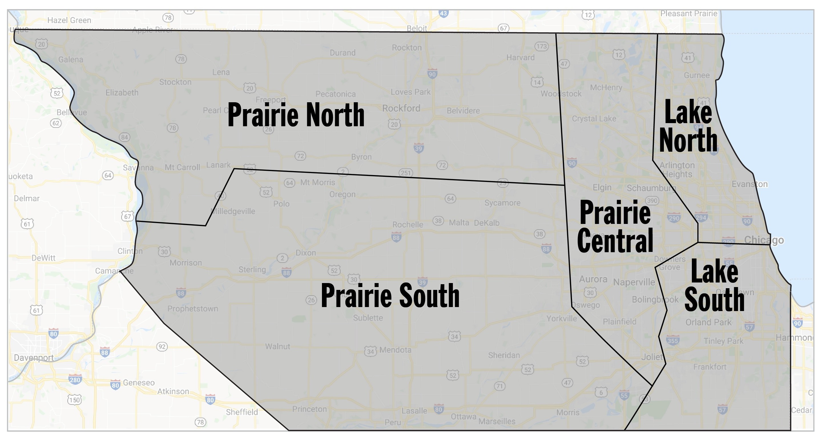 Nic District Map