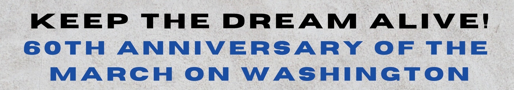 Keep The Dream Alive Banner