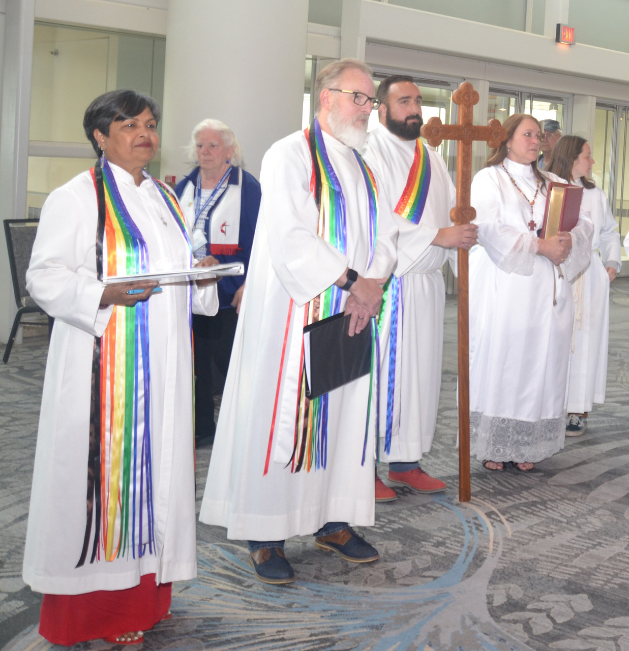 Clergyreadyforprocession