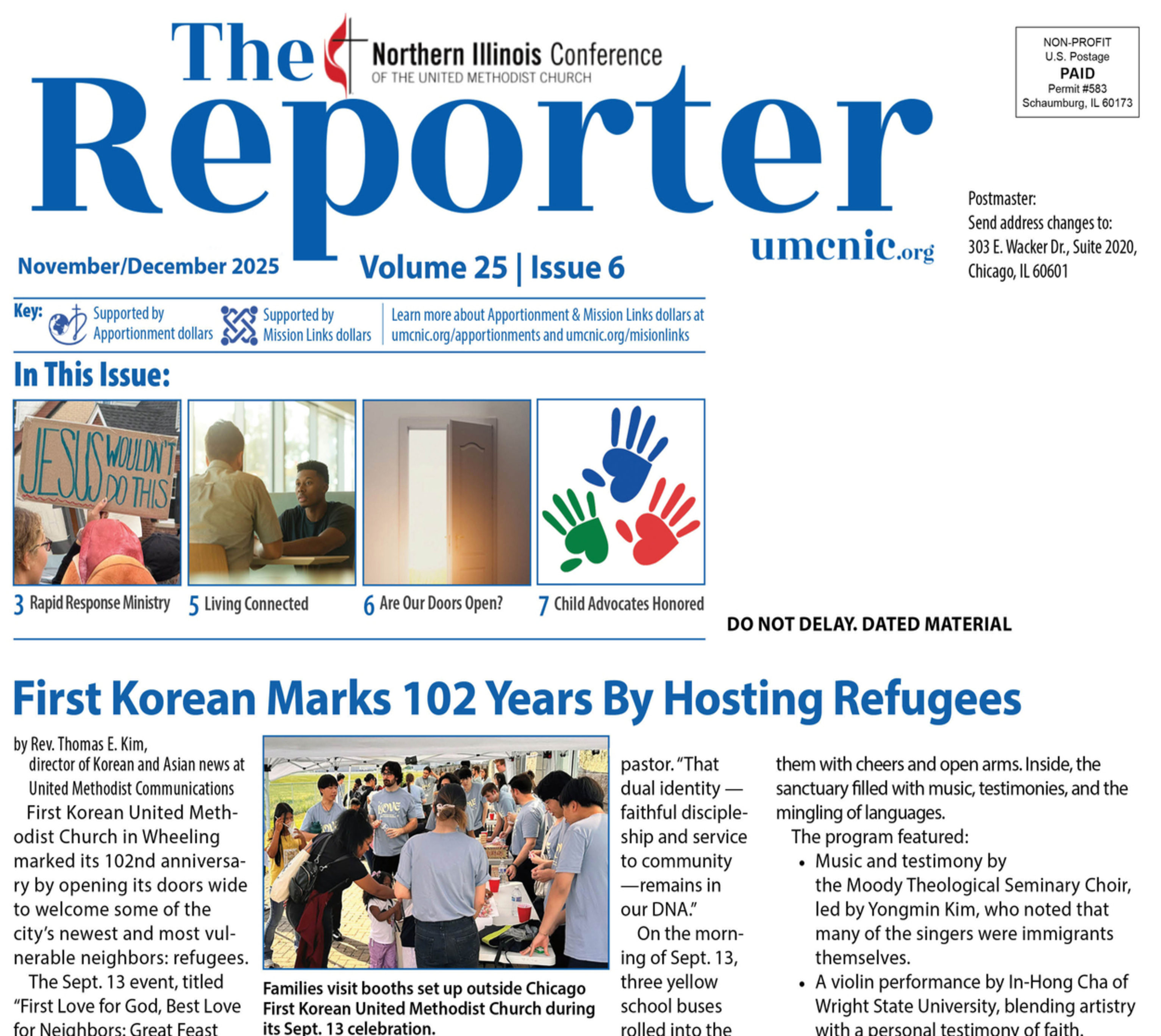 Reporter May June 2025 Cover