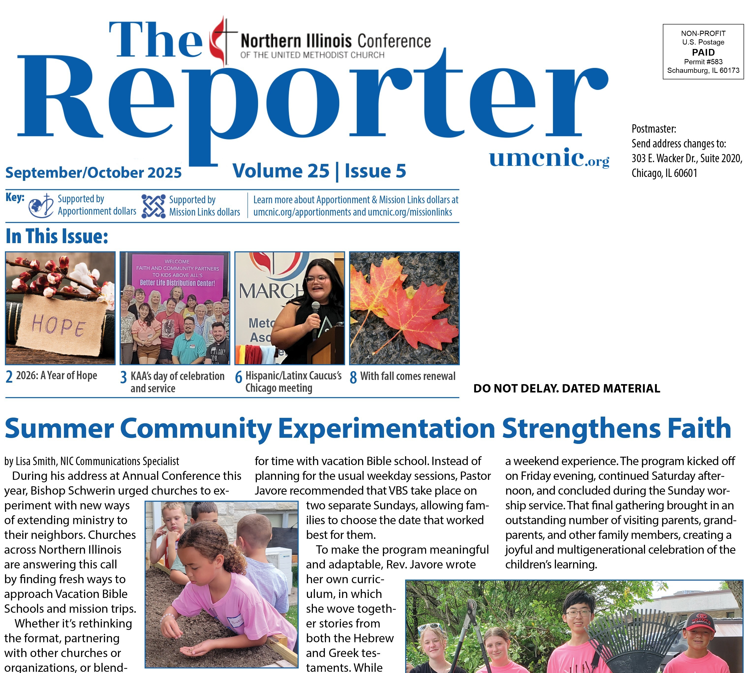Reporter May June 2025 Cover