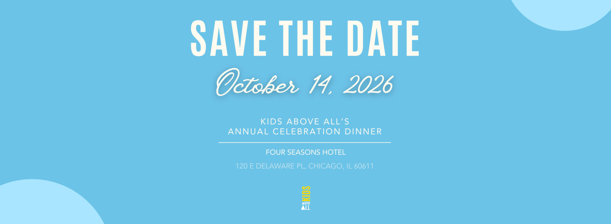 2026 Kaacelebration Dinner