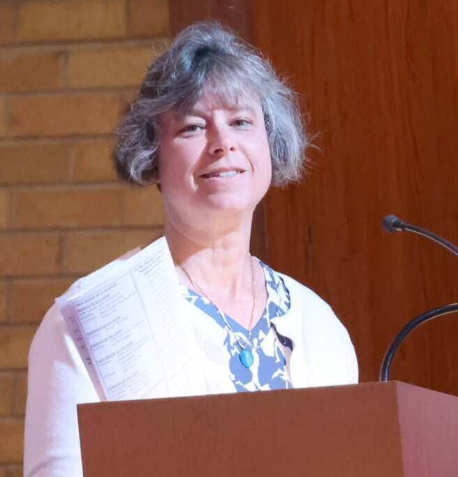 Kim Emery At The Pulpit
